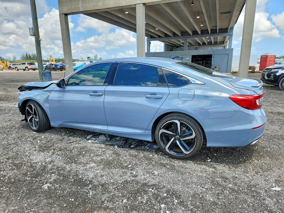2022 Honda Accord მანქანა იყიდება აუქციონზე, vin: 1HGCV1F33NA087143, აუქციონის ნომერი: 51168846