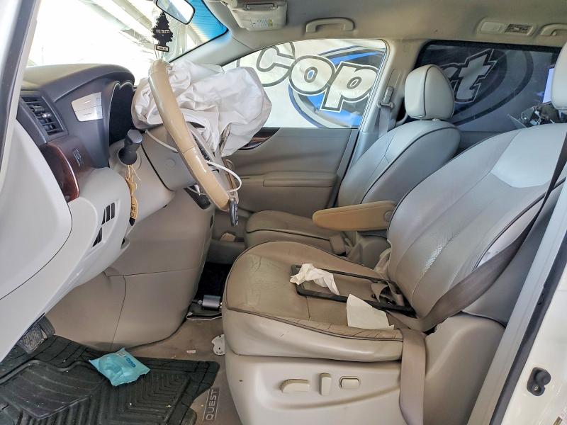 2013 Nissan Quest მანქანა იყიდება აუქციონზე, vin: JN8AE2KP4D9068481, აუქციონის ნომერი: 50439436