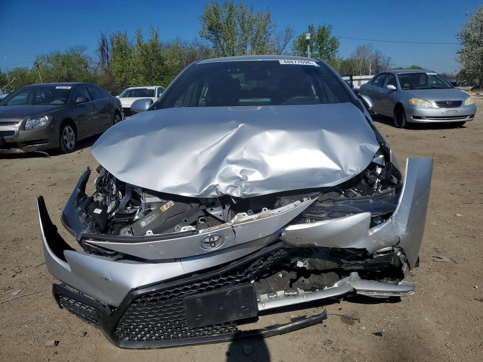 48877096 :رقم المزاد ، JTDS4MCE4N3511325 vin ، 2022 Toyota Corolla مزاد بيع