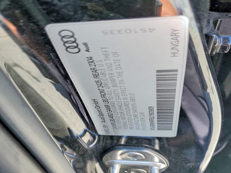 Продажа на аукционе авто 2018 Audi Rs3, vin: WUABWHFF8J1903609, номер лота: 49341156