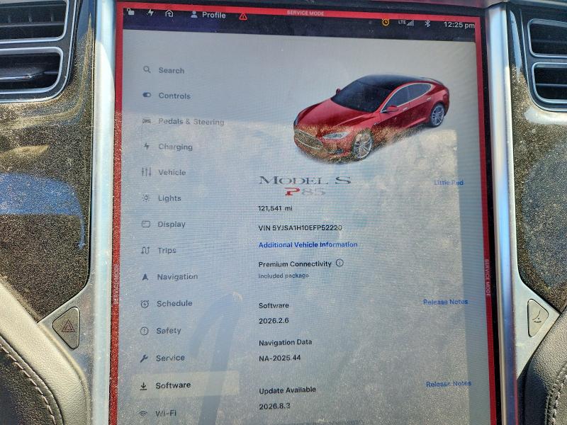 Продаж на аукціоні авто 2014 Tesla Model S, vin: 5YJSA1H10EFP52220, номер лоту: 47797346