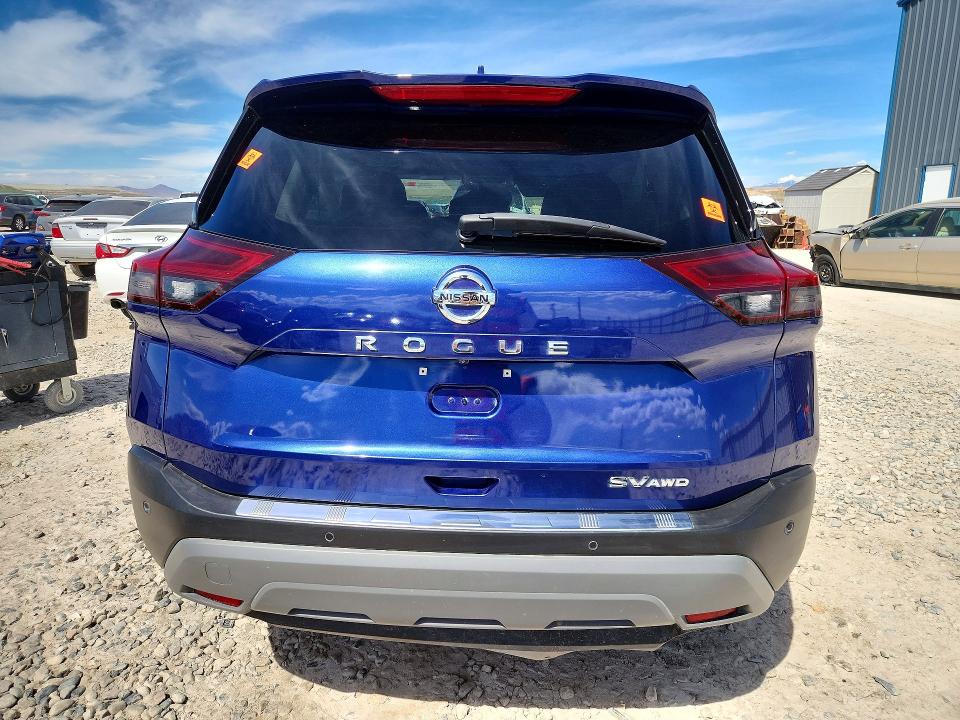 49046826 :رقم المزاد ، JN8AT3BB1MW218970 vin ، 2021 Nissan Rogue مزاد بيع