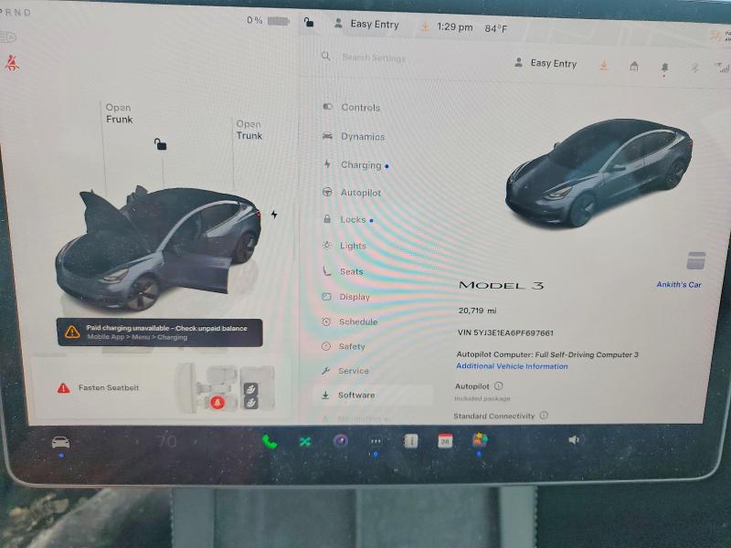 Aukcja sprzedaży 2023 Tesla Model 3, vin: 5YJ3E1EA6PF697661, numer aukcji: 50626206