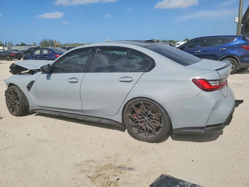 2024 Bmw M3 მანქანა იყიდება აუქციონზე, vin: WBS43AY02RFS89324, აუქციონის ნომერი: 49503006