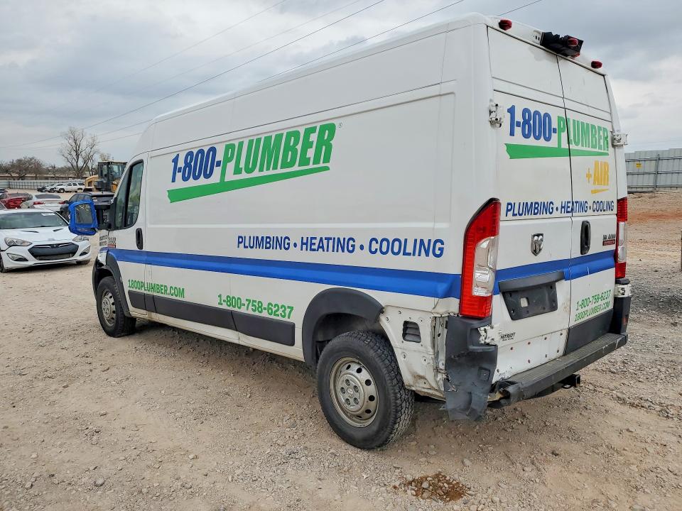 2021 Ram Promaster 2500 მანქანა იყიდება აუქციონზე, vin: 3C6LRVDG4ME516387, აუქციონის ნომერი: 48330926