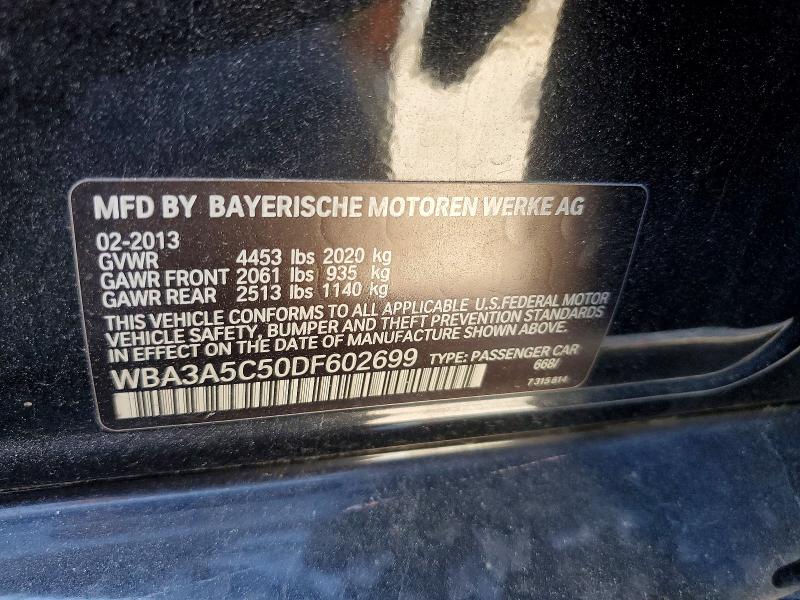 Aukcja sprzedaży 2013 Bmw 328, vin: WBA3A5C50DF602699, numer aukcji: 49232766