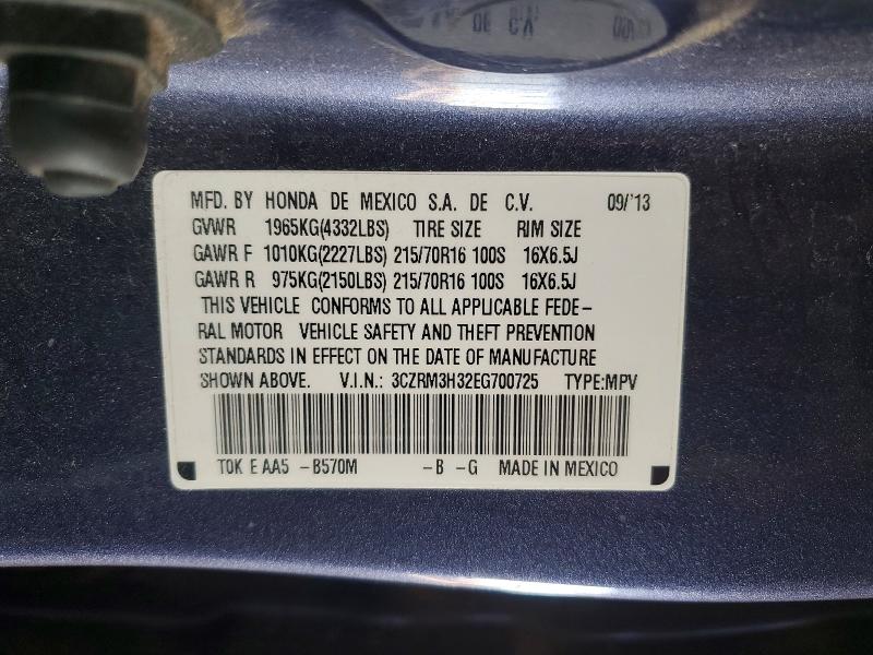 Aukcja sprzedaży 2014 Honda Cr-v, vin: 3CZRM3H32EG700725, numer aukcji: 50736756