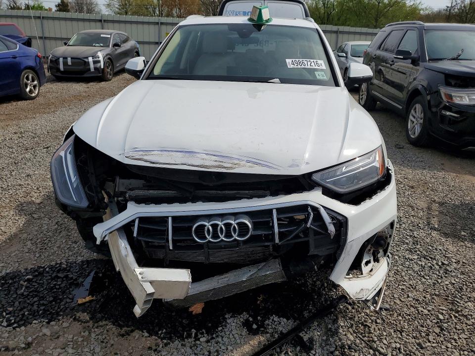 49867216 :رقم المزاد ، WA1BAAFY3M2067141 vin ، 2021 Audi Q5 مزاد بيع