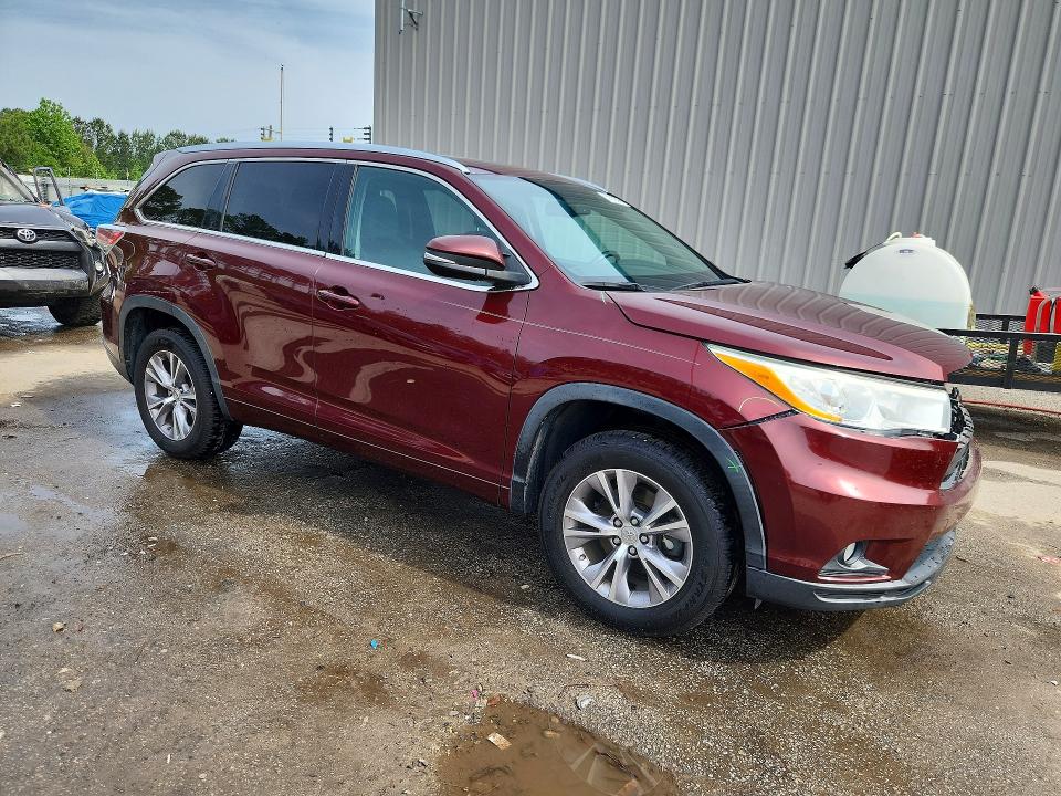 50312316 :رقم المزاد ، 5TDKKRFH6ES011206 vin ، 2014 Toyota Highlander مزاد بيع