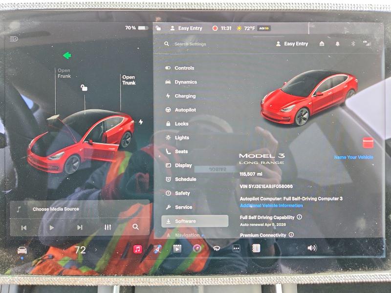 Продажа на аукционе авто 2018 Tesla Model 3, vin: 5YJ3E1EA9JF058066, номер лота: 48519916