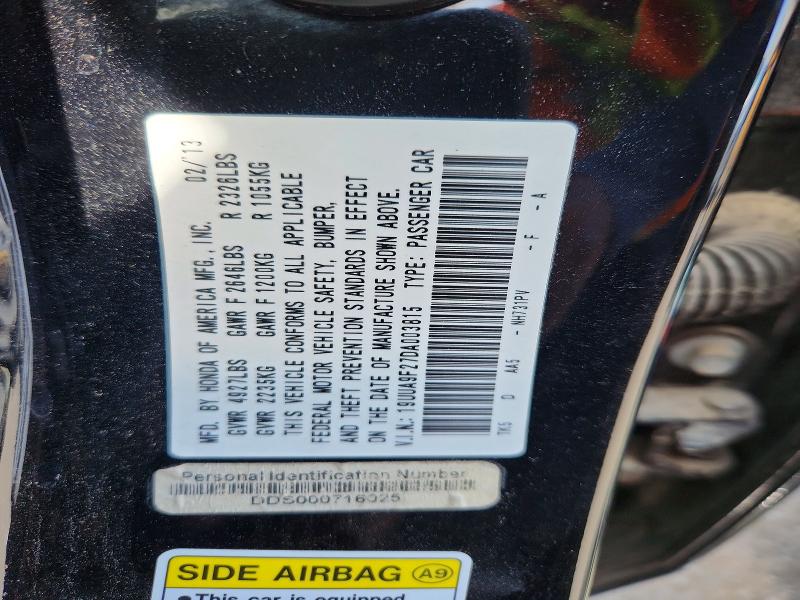 Продаж на аукціоні авто 2013 Acura Tl, vin: 19UUA9F27DA003815, номер лоту: 49614556