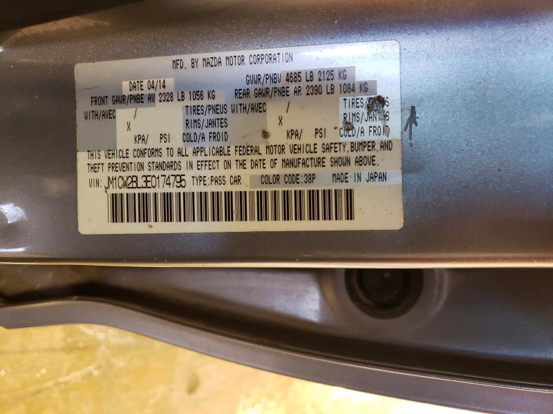 Продаж на аукціоні авто 2014 Mazda 5, vin: JM1CW2BL3E0174795, номер лоту: 50257876