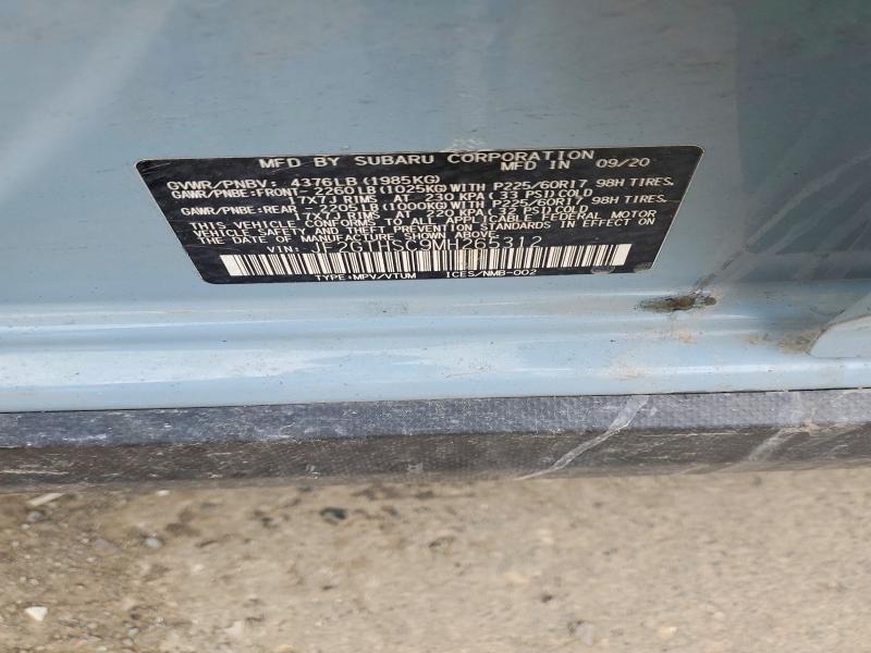Продаж на аукціоні авто 2021 Subaru Crosstrek, vin: JF2GTHSC9MH265312, номер лоту: 50577236
