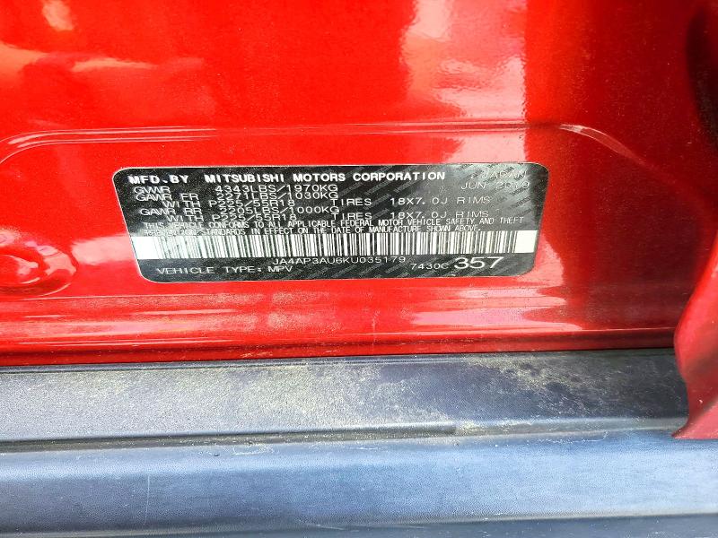 Продаж на аукціоні авто 2019 Mitsubishi Outlander Sport, vin: JA4AP3AU6KU035179, номер лоту: 52111896
