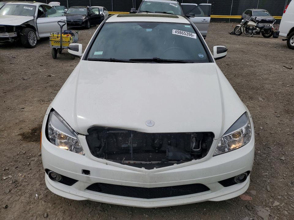 2009 Mercedes-benz C მანქანა იყიდება აუქციონზე, vin: WDDGF54X39R054814, აუქციონის ნომერი: 49865396