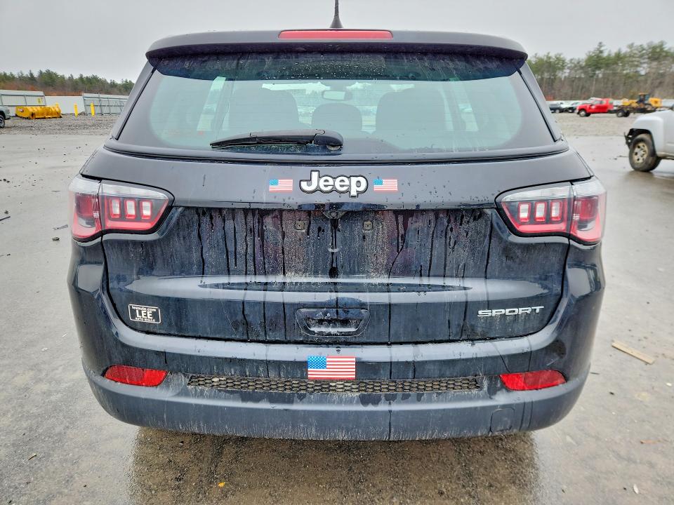 48060356 :رقم المزاد ، 3C4NJCAB1KT763025 vin ، 2019 Jeep Compass مزاد بيع