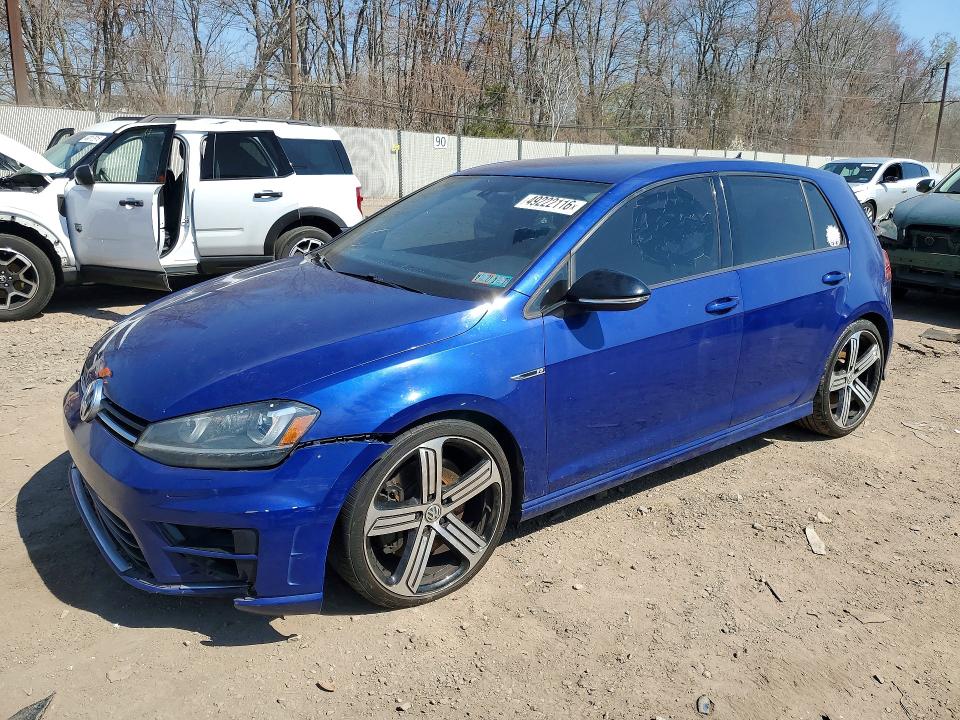 Auction sale of the 2016 Volkswagen Golf R, vin: WVWLF7AUXGW202034, lot number: 49222116