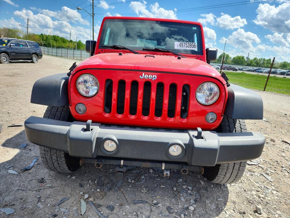 2017 Jeep Wrangler მანქანა იყიდება აუქციონზე, vin: 1C4AJWAGXHL593182, აუქციონის ნომერი: 49753956
