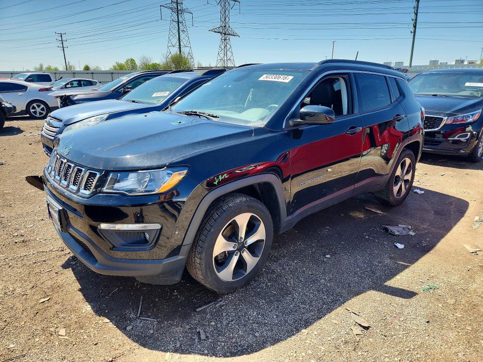Продажа на аукционе авто 2018 Jeep Compass, vin: 3C4NJDBB4JT191399, номер лота: 50330616