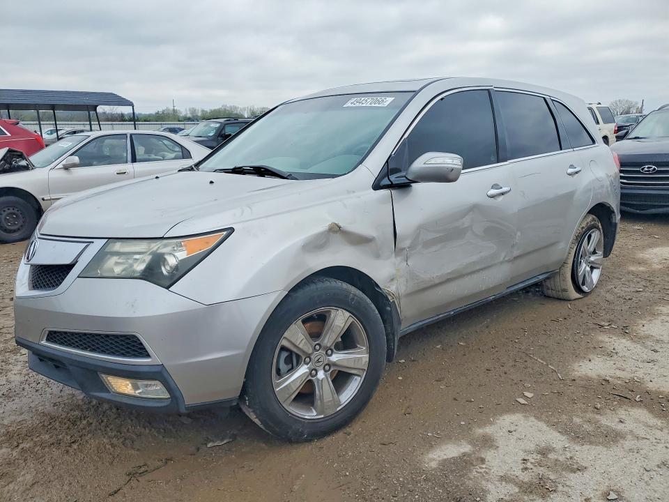 2012 Acura Mdx მანქანა იყიდება აუქციონზე, vin: 2HNYD2H30CH549368, აუქციონის ნომერი: 49457066