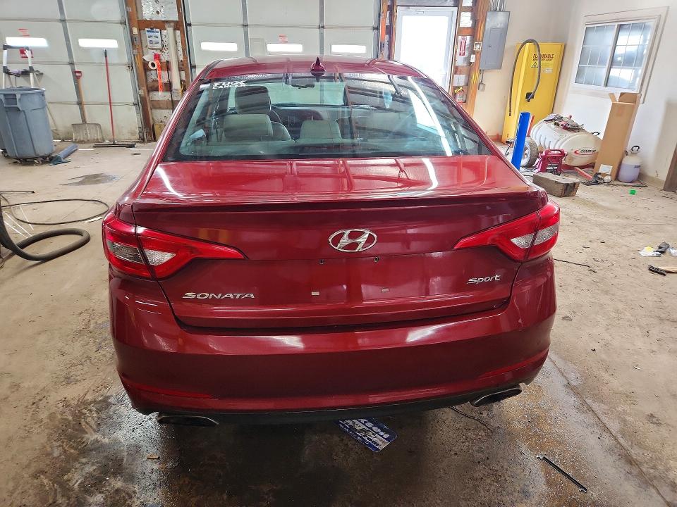2015 Hyundai Sonata მანქანა იყიდება აუქციონზე, vin: 5NPE34AF1FH245599, აუქციონის ნომერი: 51466136