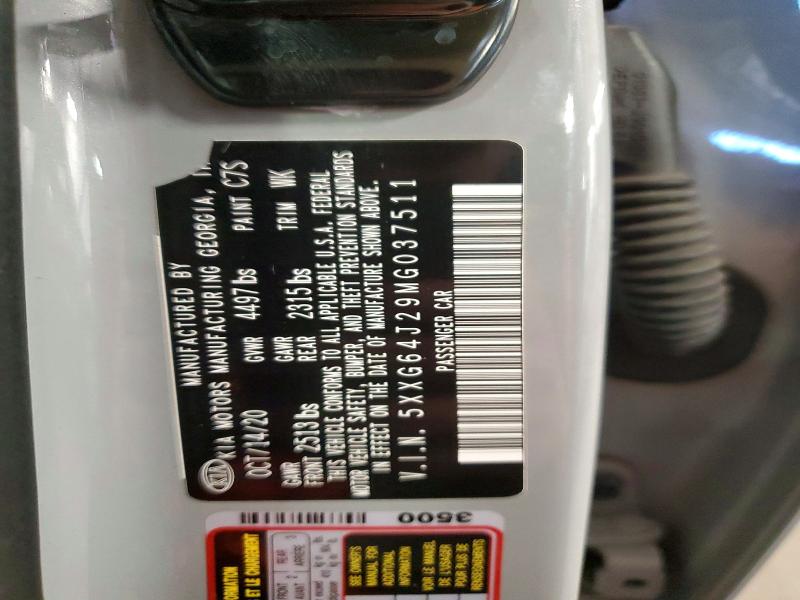 Продажа на аукционе авто 2021 Kia K5, vin: 5XXG64J29MG037511, номер лота: 51343586