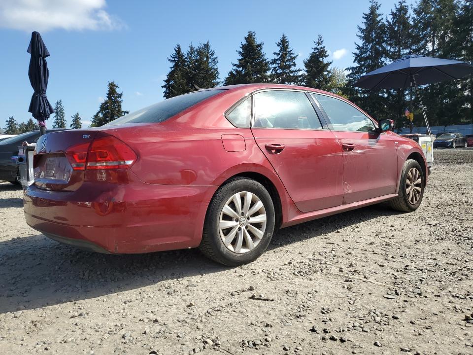 2015 Volkswagen Passat მანქანა იყიდება აუქციონზე, vin: 1VWAT7A38FC002953, აუქციონის ნომერი: 51359586