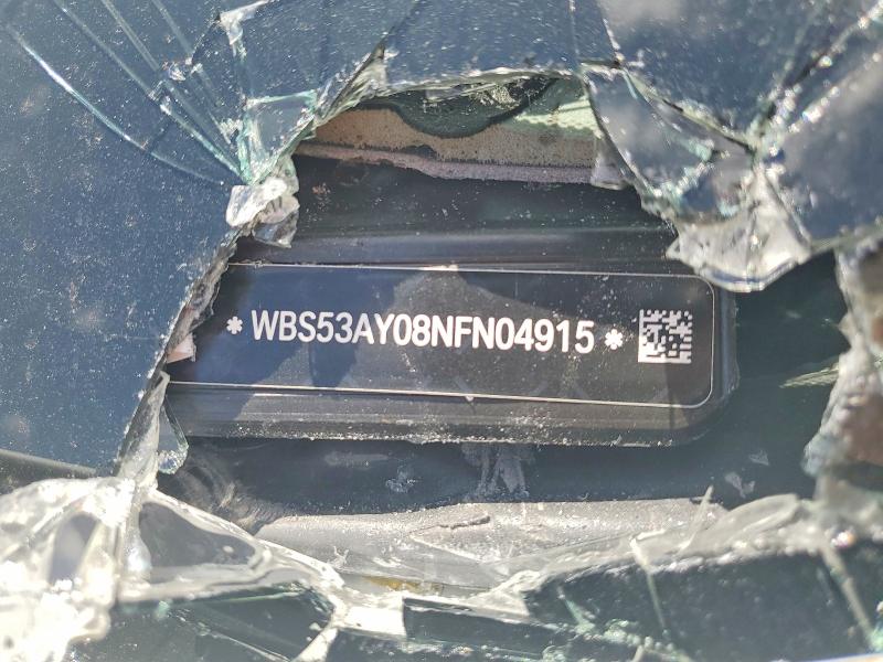 2022 Bmw M3 მანქანა იყიდება აუქციონზე, vin: WBS53AY08NFN04915, აუქციონის ნომერი: 49434206