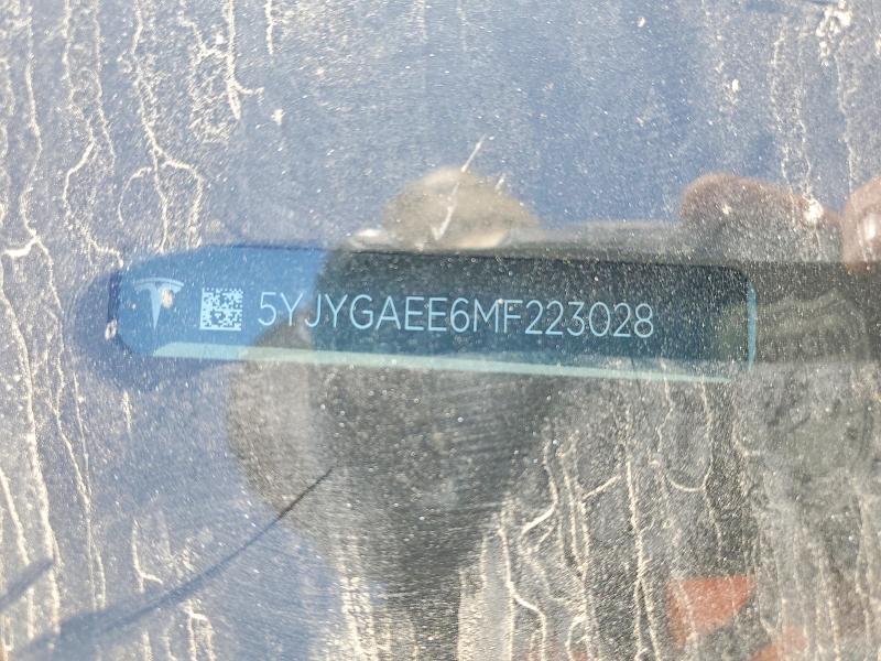 Продажа на аукционе авто 2021 Tesla Model Y, vin: 5YJYGAEE6MF223028, номер лота: 50182956
