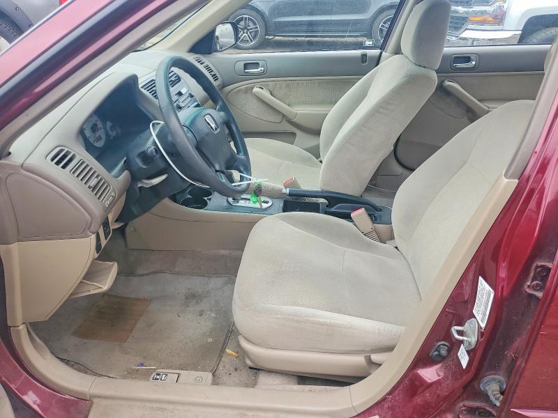 Продажа на аукционе авто 2002 Honda Civic, vin: 1HGES16582L018953, номер лота: 49435876