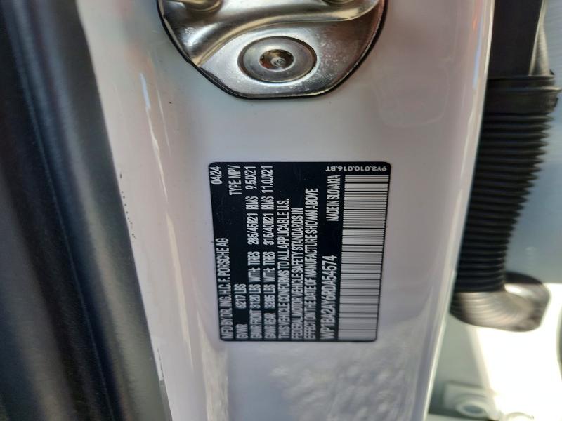 49426486 :رقم المزاد ، WP1BA2AY6RDA54574 vin ، 2024 Porsche Cayenne مزاد بيع