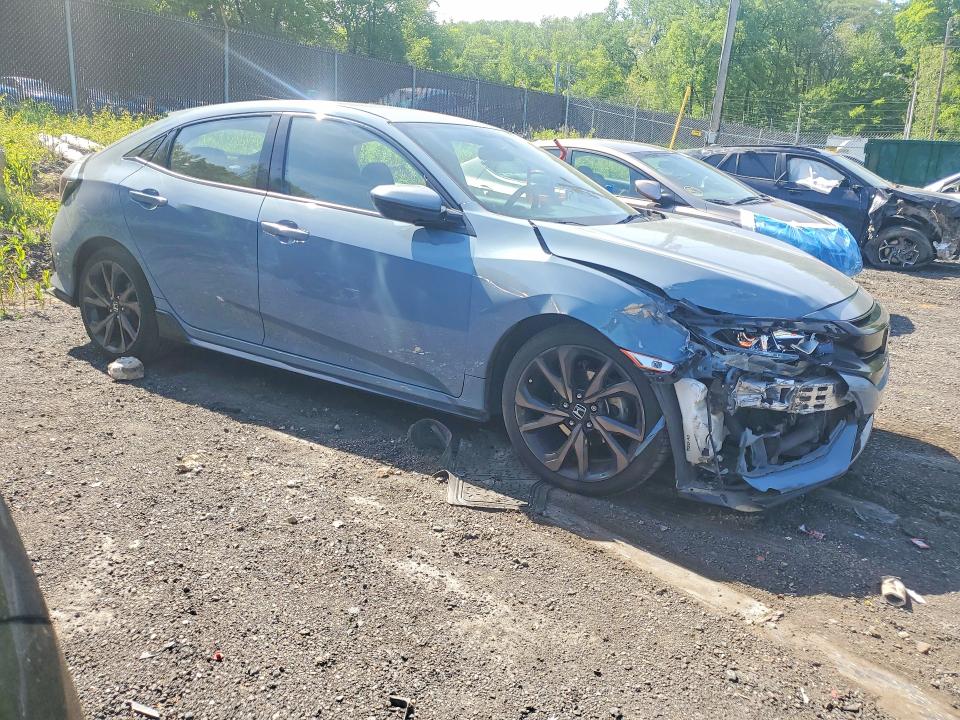 48544886 :رقم المزاد ، SHHFK7H44HU202999 vin ، 2017 Honda Civic مزاد بيع