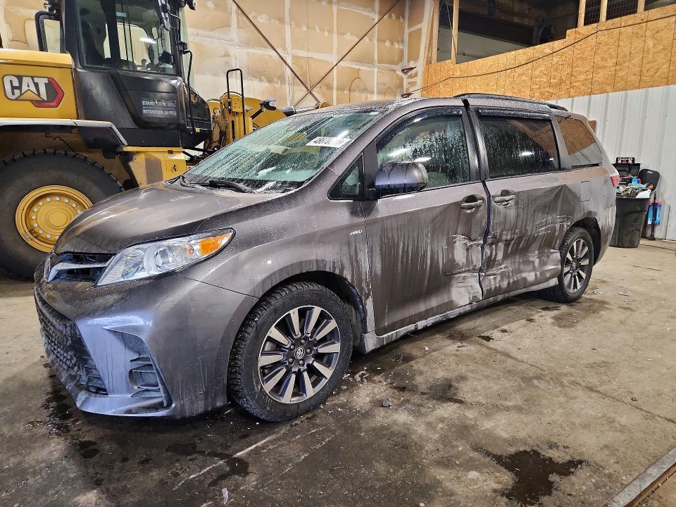 2019 Toyota Sienna მანქანა იყიდება აუქციონზე, vin: 5TDJZ3DC1KS227049, აუქციონის ნომერი: 48870076