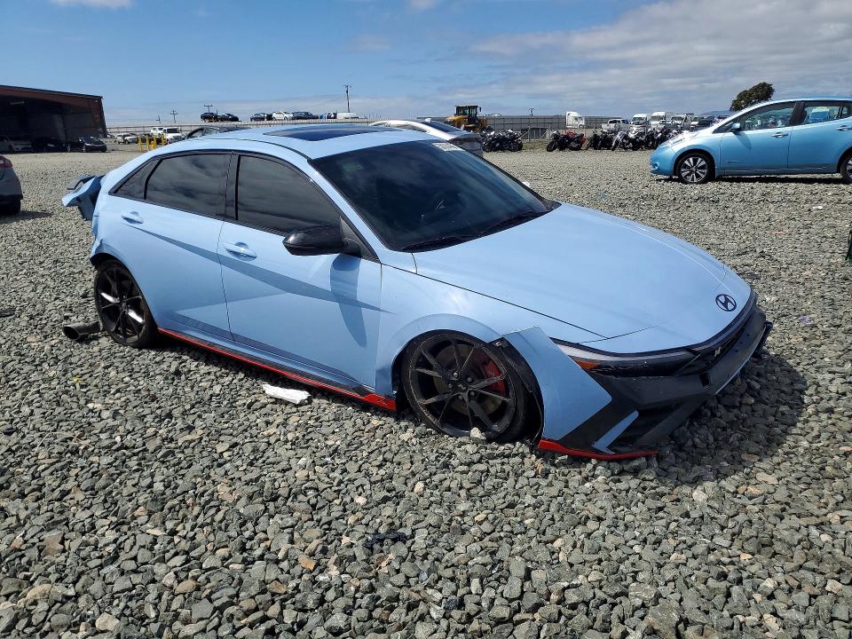 Продажа на аукционе авто 2024 Hyundai Elantra N, vin: KMHLW4DK3RU022235, номер лота: 50004406