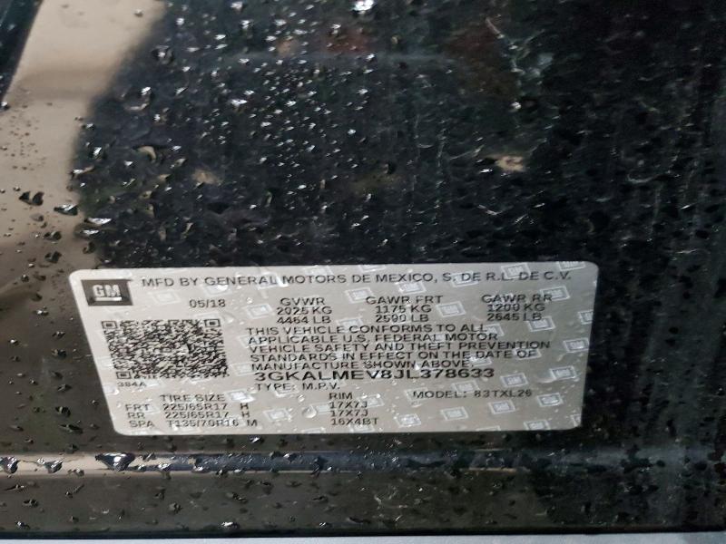 Продаж на аукціоні авто 2018 Gmc Terrain, vin: 3GKALMEV8JL378633, номер лоту: 50569836