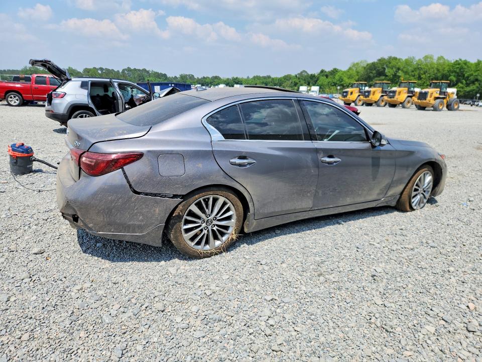 2022 Infiniti Q50 მანქანა იყიდება აუქციონზე, vin: JN1EV7BP6NM310733, აუქციონის ნომერი: 50950406