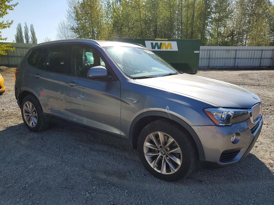 2017 Bmw X3 მანქანა იყიდება აუქციონზე, vin: 5UXWZ7C30H0X40138, აუქციონის ნომერი: 51903286