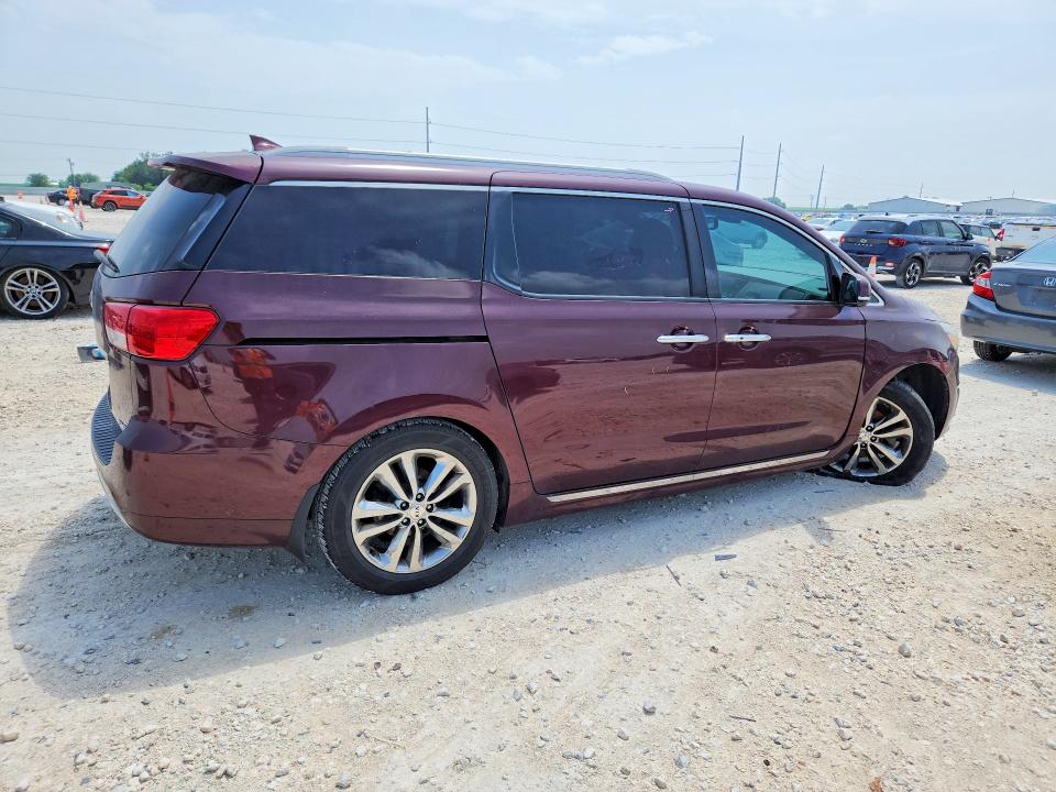 50293956 :رقم المزاد ، KNDME5C11G6186739 vin ، 2016 Kia Sedona مزاد بيع