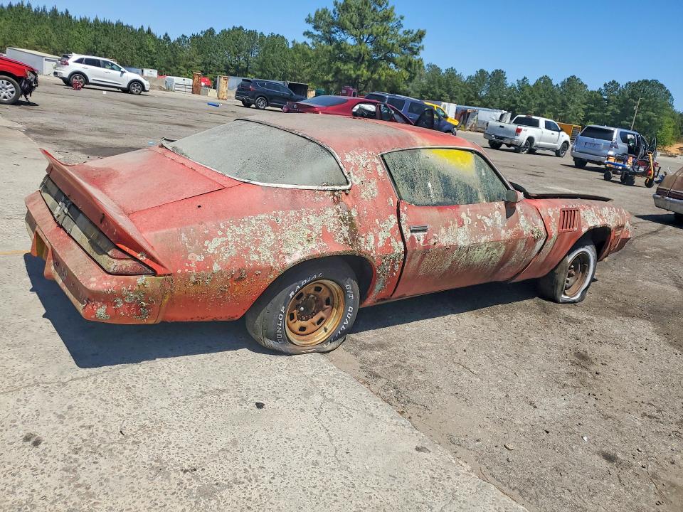 1979 Chev Camaro მანქანა იყიდება აუქციონზე, vin: 1Q87L9L503243, აუქციონის ნომერი: 50614756