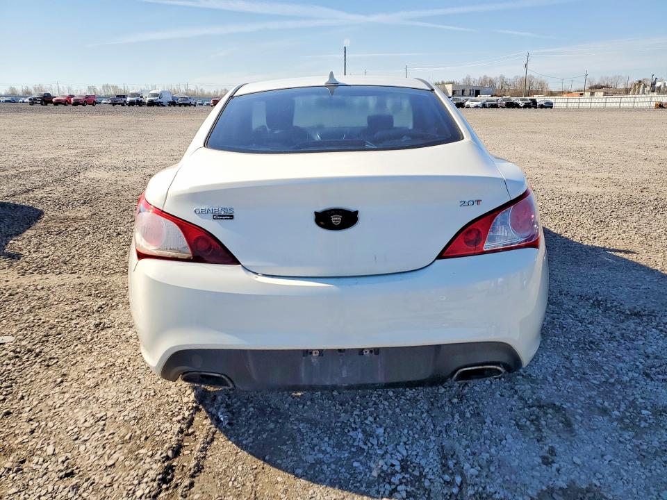 2012 Hyundai Genesis Coupe მანქანა იყიდება აუქციონზე, vin: KMHHT6KD8CU066625, აუქციონის ნომერი: 49098526