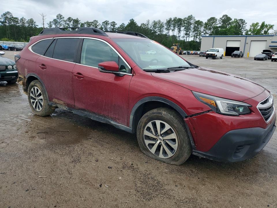 51148746 :رقم المزاد ، 4S4BTACC4L3157248 vin ، 2020 Subaru Outback مزاد بيع