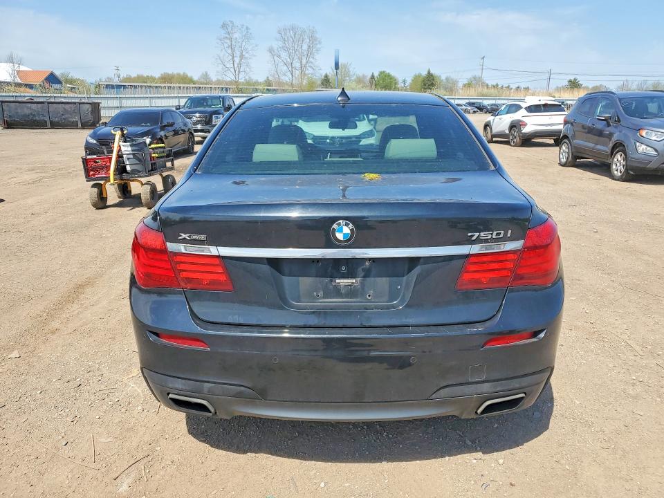 2014 Bmw 750 მანქანა იყიდება აუქციონზე, vin: WBAYB6C55ED224398, აუქციონის ნომერი: 50743816