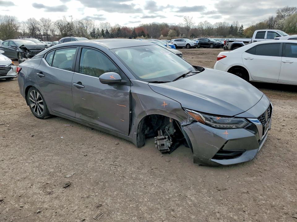 2020 Nissan Sentra მანქანა იყიდება აუქციონზე, vin: 3N1AB8CV8LY211125, აუქციონის ნომერი: 48804696