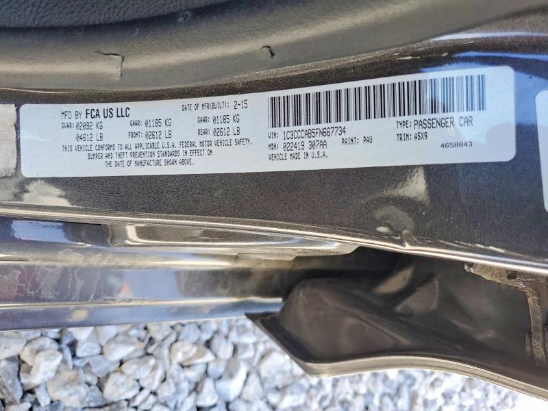Продажа на аукционе авто 2015 Chrysler 200, vin: 1C3CCCAB5FN667734, номер лота: 50684146