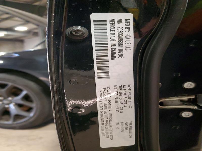49084406 :رقم المزاد ، 2C3CCABG5NH107606 vin ، 2022 Chrysler 300 مزاد بيع