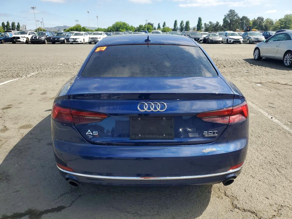 2018 Audi A5 მანქანა იყიდება აუქციონზე, vin: WAUPNAF55JA048899, აუქციონის ნომერი: 48988266