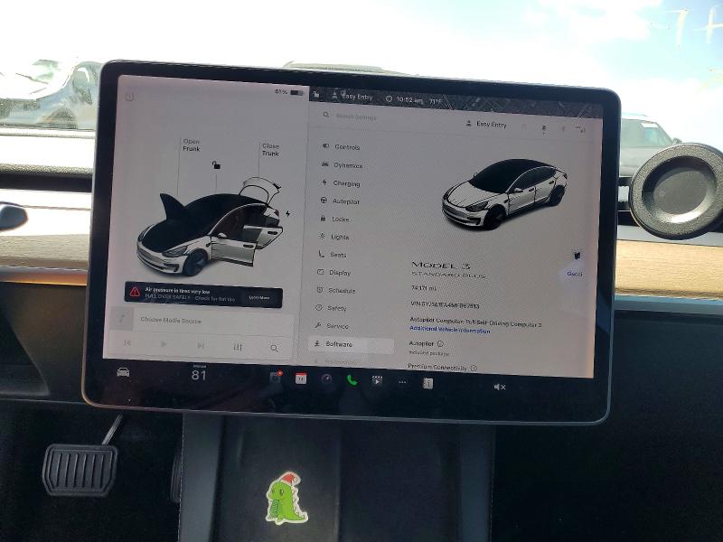 49828786 :رقم المزاد ، 5YJ3E1EA4MF867513 vin ، 2021 Tesla Model 3 مزاد بيع