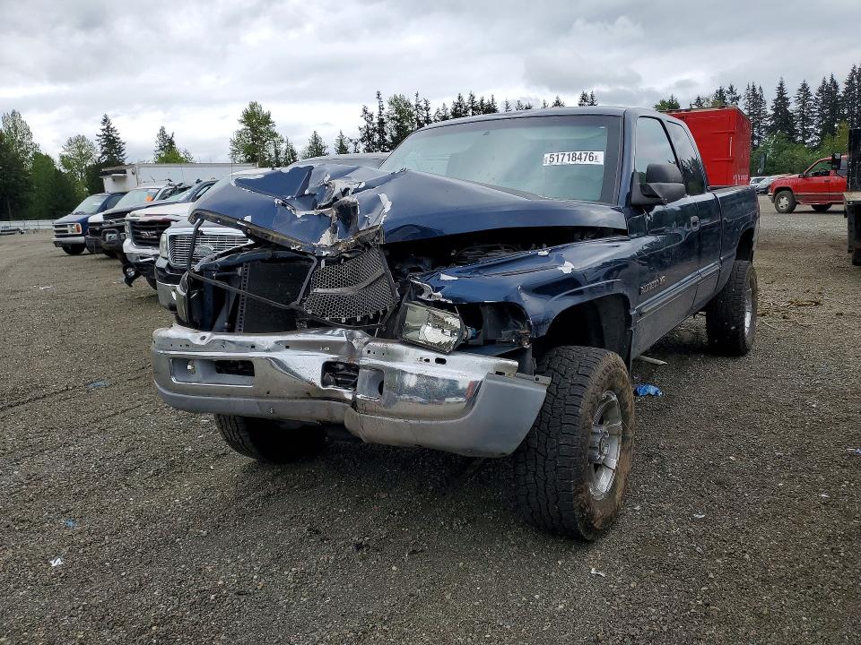 2000 Dodge Ram 2500 მანქანა იყიდება აუქციონზე, vin: 1B7KF23W1YJ156184, აუქციონის ნომერი: 51718476