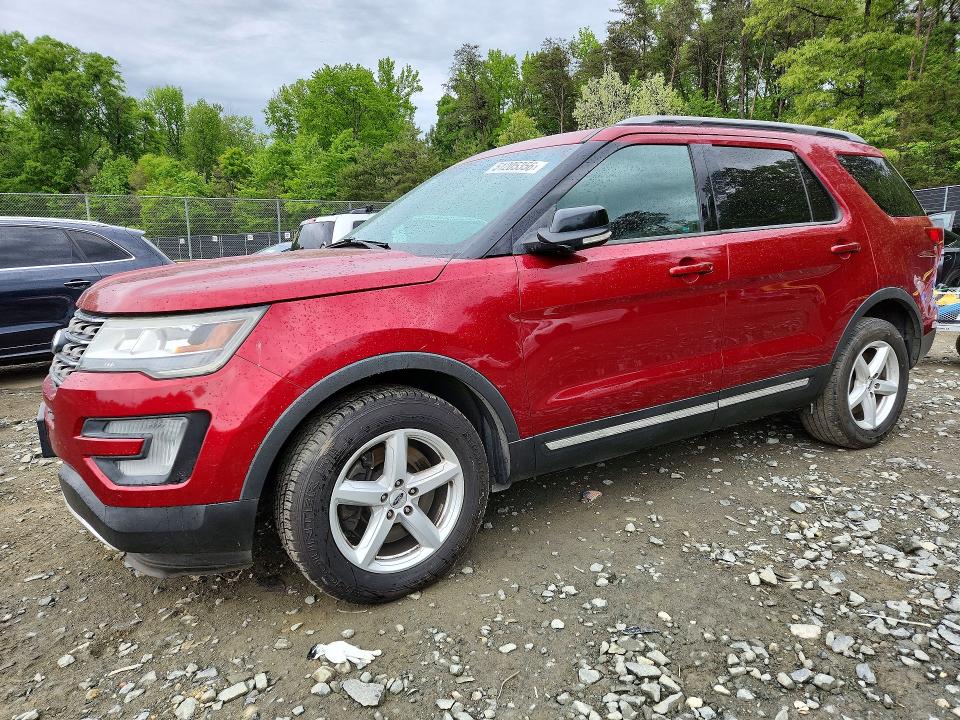51205356 :رقم المزاد ، 1FM5K8D87GGC31201 vin ، 2016 Ford Explorer مزاد بيع