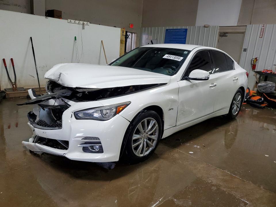 2017 Infiniti Q50 მანქანა იყიდება აუქციონზე, vin: JN1CV7AR2HM680771, აუქციონის ნომერი: 48413056